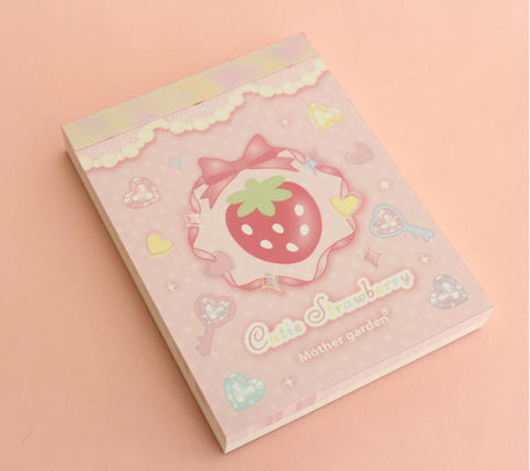 Strawberry Memo Pad (2 designs)