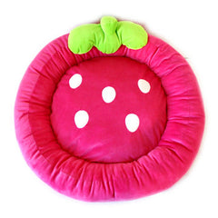 Strawberry top dog bed