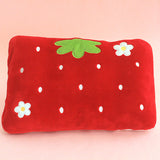 Red Strawberry Pillow